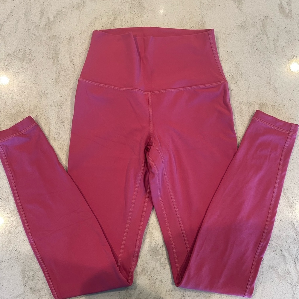 Hot Pink Lululemon Leggings